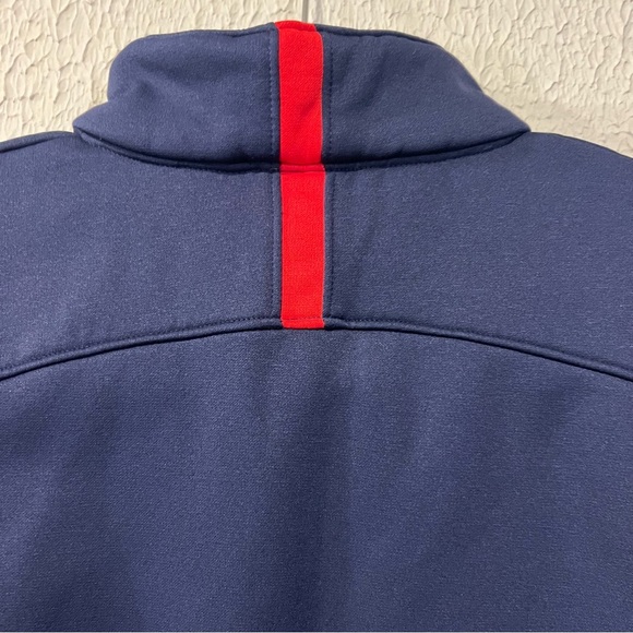 Under Armour Navy and Red University of Dayton Flyers Quarter-Zip size small - Picture 10 of 16